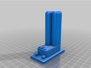 greeblecity pill stack 3d print model - Mito3D