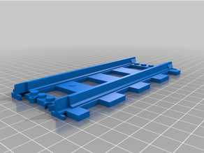 lego train tracks 3d print model - Mito3D