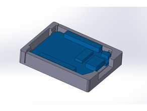d1 mini minimalistic mount frame step wemos 3d print model - Mito3D