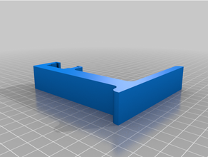vacarme rail pied 3d print model - Mito3D