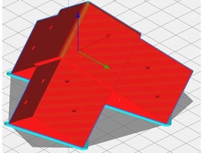 köşe bağlayıcı l profile 30x30x2 3d print model - Mito3D