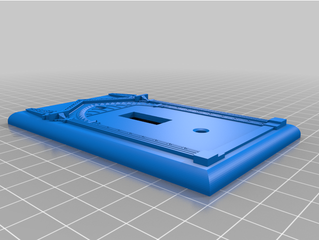 espejo erizado ligero cambiar interruptor cubierta carcasa funda Harry alfarero 3D print model - Mito3D
