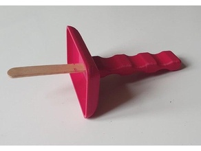ice cream handle 3d print model - Mito3D