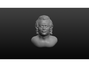 murray busto cazafantasmas figura 3d print model - Mito3D