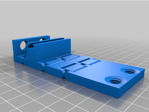 flashforge finder gopro tray mount 3d print model - Mito3D