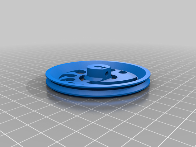 Escornabot rueda zerg 3D print model - Mito3D