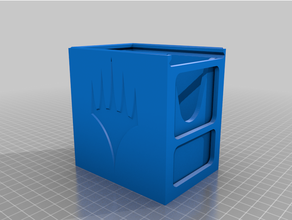mtg Kommandant Deckbox 3d print model - Mito3D