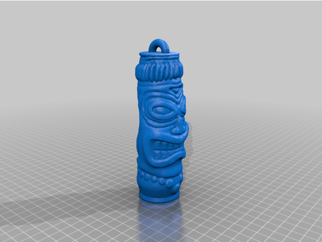 tiki pingente 3D print model - Mito3D