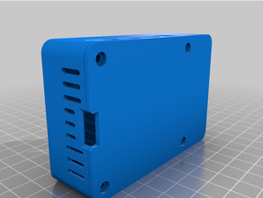 raspberry pi 4 case lid gpio 25mm fan 3d print model - Mito3D