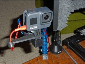 loc line gopro cámara montar 3d print model - Mito3D