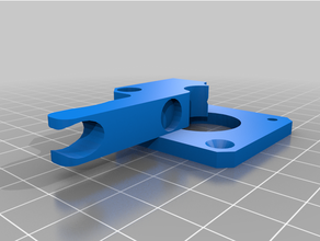 Ender 3 fest Extruder Realität flexibel Filament pla 3d print model - Mito3D