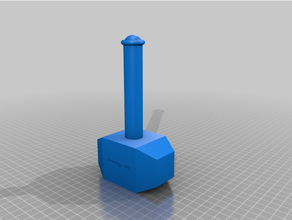 ban hammer 3d print model - Mito3D