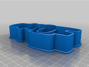 us sombrero Galleta cortador amonng galletas cortadores 3d print model - Mito3D