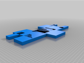 Gittergewebe Clips 3d print model - Mito3D