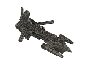 caos Corsário 1 frota batalha gótico bfg 3d print model - Mito3D