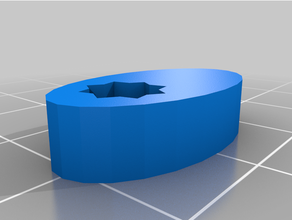 tambor afinação fechadura 3d print model - Mito3D