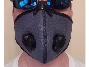 maske havalandırma pullar maskesi 3d print model - Mito3D