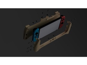 Schalter Griffe v1 Gaming Nintendo Video Spiel 3d print model - Mito3D