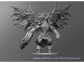 krampus demone dnd dungeon draghi tavolo 3d print model - Mito3D