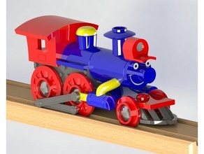 treno dumbo casey brio casimiro disney 3d print model - Mito3D