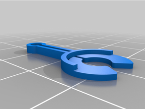 Bowden pinza clip maniglia pneumatic fitting 3d print model - Mito3D