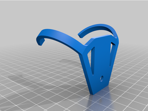 google wall mount 3d print model - Mito3D