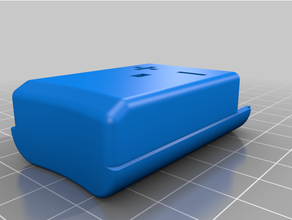 kabellos xbox 360 Batterie Halter Unterstützung aa Pack 3d print model - Mito3D