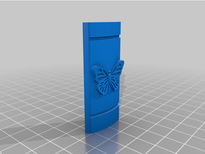 secreto mariposa caja título montaje apartado 3d print model - Mito3D