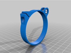 tektronix crt clamp replacement 3d print model - Mito3D