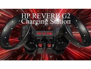 hp reverb g2 changing station charging dock virtual reality vr headset 3d print model - Mito3D