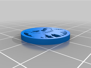 tokens Rey tokio simbólico 3d print model - Mito3D