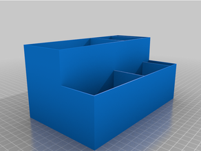 makeup organizer box 3d print model - Mito3D