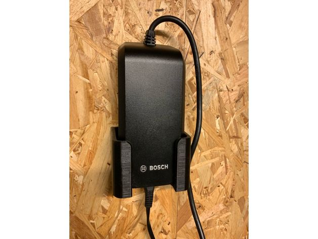 bosch e-bike wallmount charger powerpack 3D print model - Mito3D