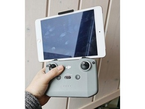 tableta soporte dji mavic aire 2 ipad mini 3d print model - Mito3D