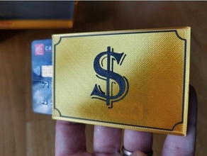 credit card slim case 3d print model - Mito3D