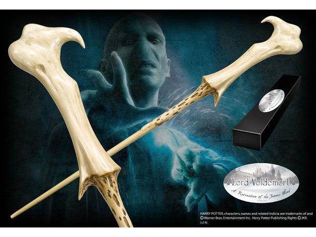 voldemort Zauberstab Harry Potter Töpfer Magie 3D print model - Mito3D