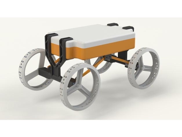 nasa cubo rover Marte n20 robot razzo spacex 3D print model - Mito3D