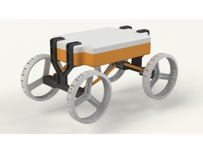 nasa cubo rover Marte n20 robot razzo spacex 3d print model - Mito3D
