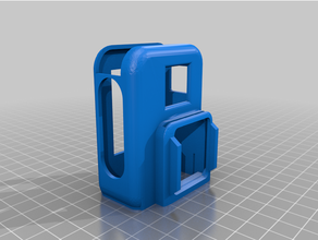 gopro héroe 8 cara abrazador cucharadas filtrar 3d print model - Mito3D