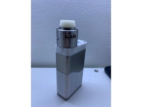 Wismec luxótico nc vagabundo 30mm adaptador 20700 barulhento Grilo vaporizar vapers 3d print model - Mito3D