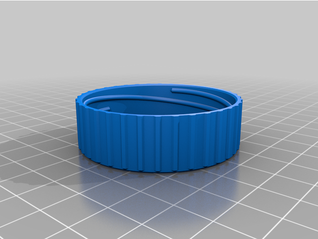 pet big cap geocaching container 3D print model - Mito3D
