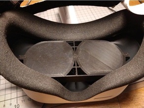oculus quest 2 lens cover 3d print model - Mito3D
