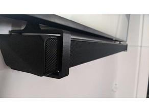 soundbar holder samsung tv 3d print model - Mito3D
