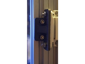 winkel rmangnet 2020 aluminum mount befestigungswinkel created freecad door doormagnet v018 halter magnet magnethalter magnethalterung magnetholder tr tre trmagnet 3d print model - Mito3D