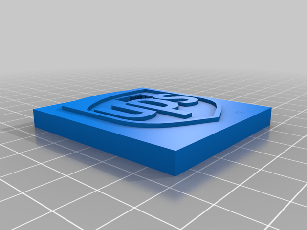 logo keychain 3D print model - Mito3D