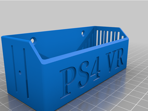 ps4 vr unit holder playstation 3d print model - Mito3D