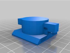 gambe treppiedi piattaforma scopo adattatore 3d print model - Mito3D