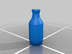 bbq sauce bottle robot 3d print model - Mito3D
