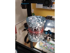 polypot inteligente ciotola tazza lowpoly 3d print model - Mito3D