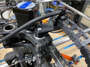 mpcnc primo cable chain mount management add-on 3d print model - Mito3D